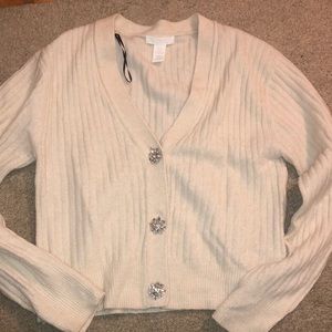 Cream cardigan size xs